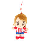 13 cm Female Player Plush Keychain